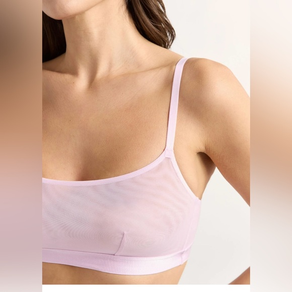 Joyspun’s Women’s Lilac Mesh Bralette! NWT! Size Large! - Picture 3 of 8
